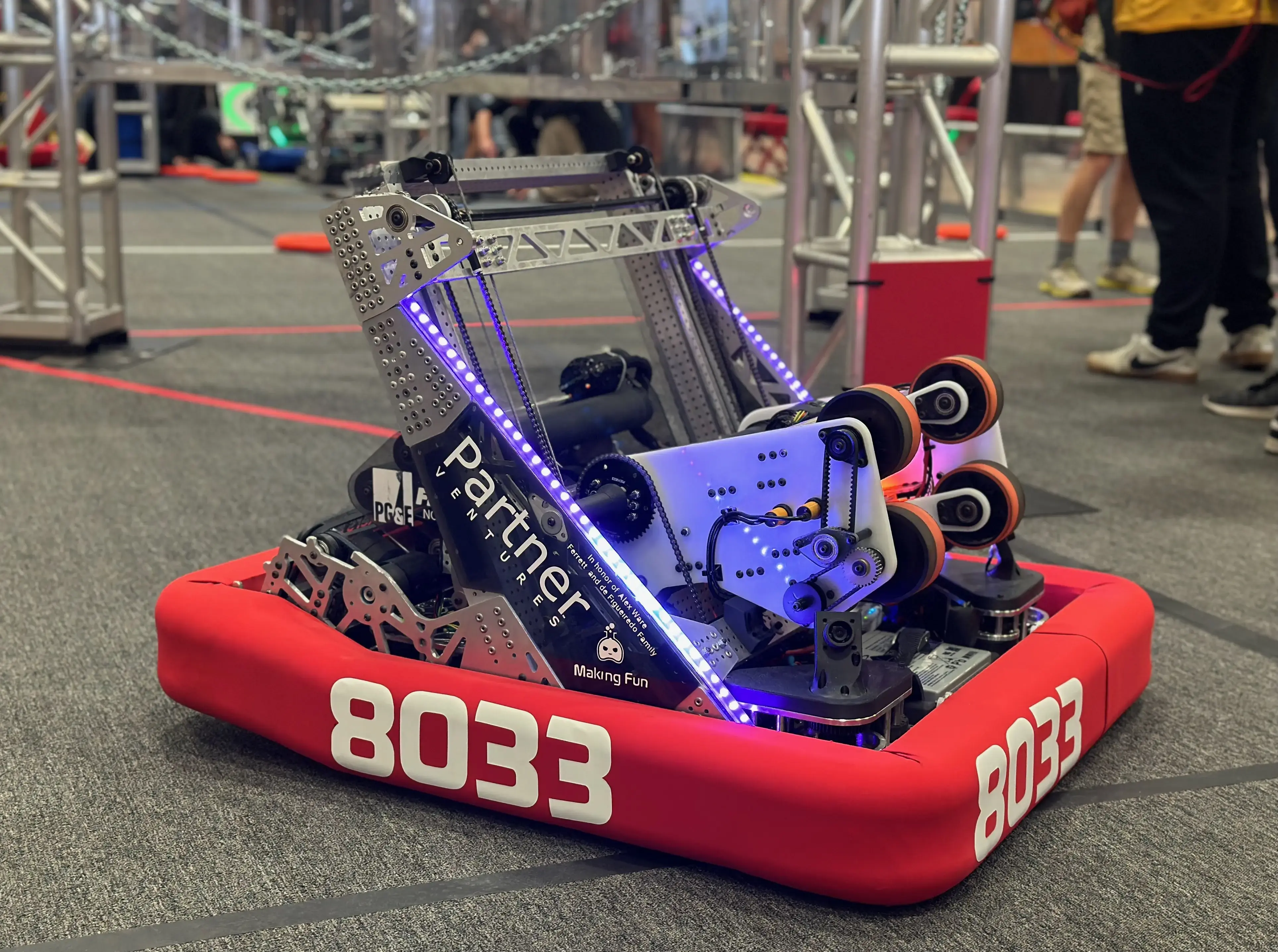 Image of robot for FIRST Robotics Competiton