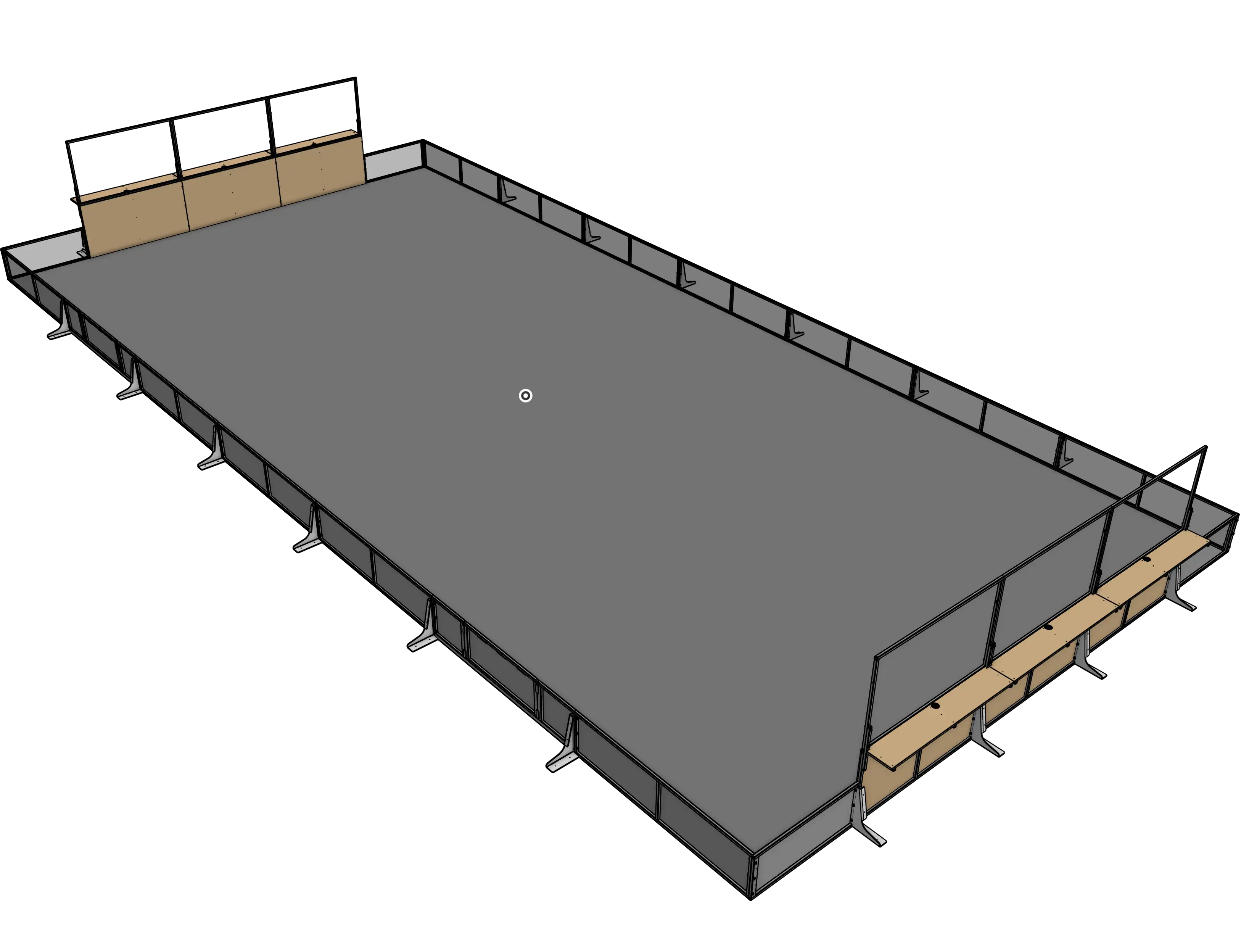 Image of field perimeter for FIRST Robotics Competiton