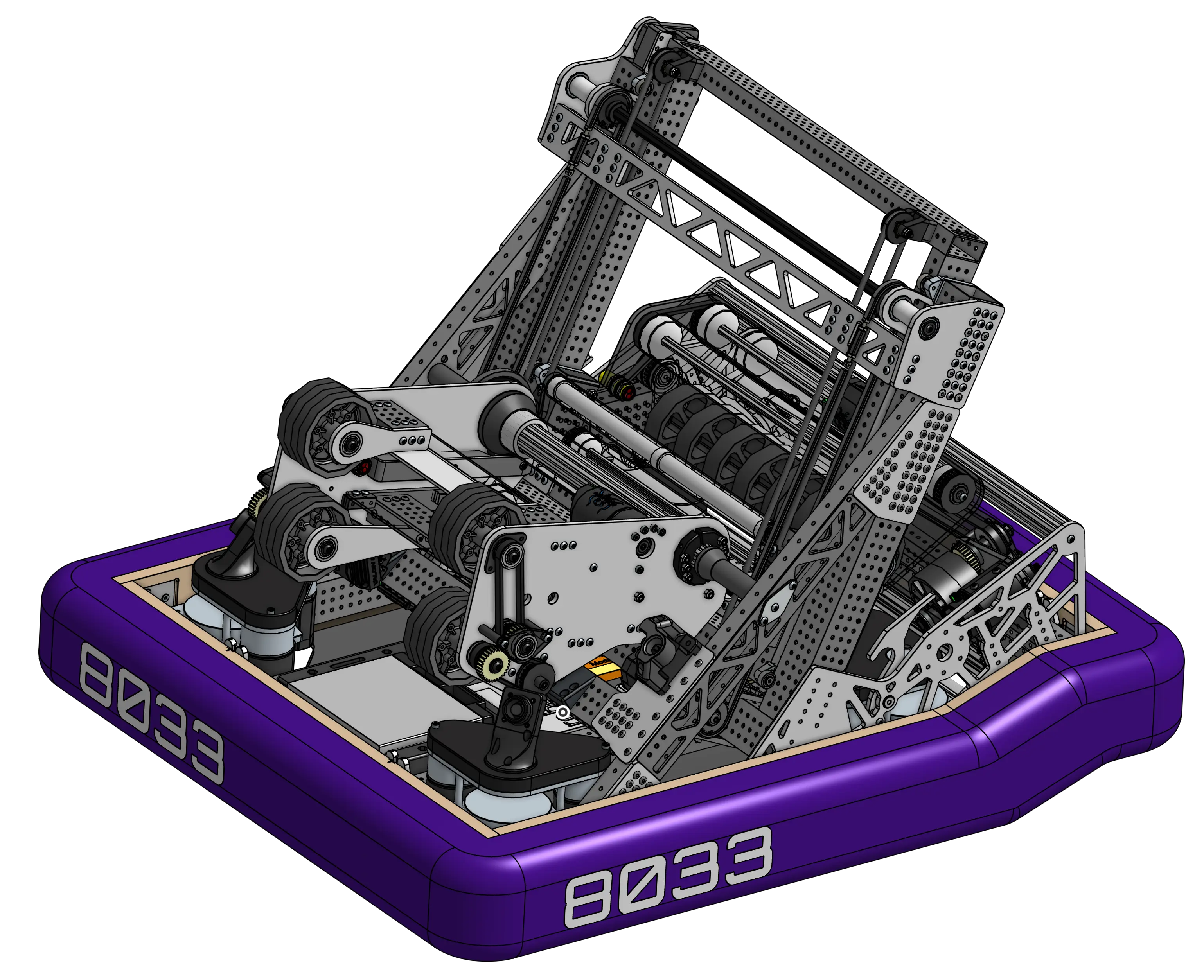 CAD model of robot