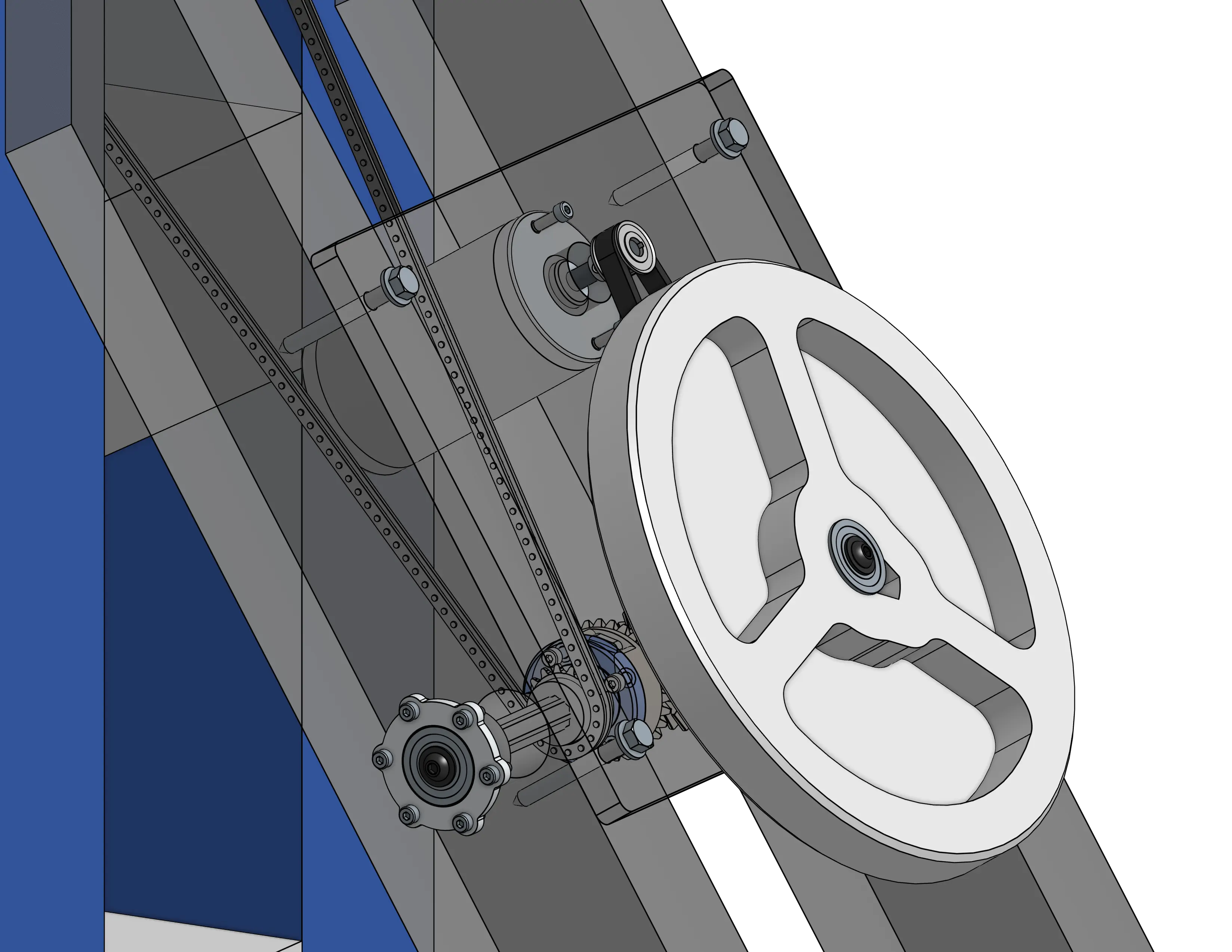 Image of CAD model of see saw